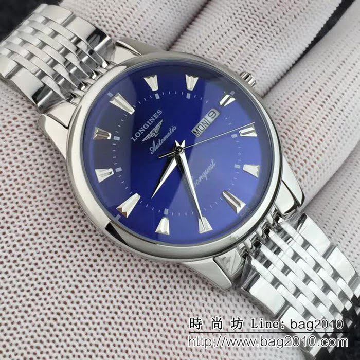 LONGINES浪琴 高貴時尚 西鐵城機芯男士精品腕表 WSS2470